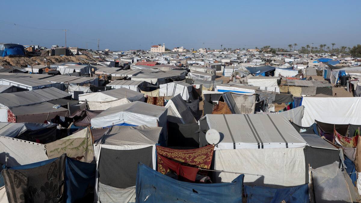 Al-Mawasi, Franja de Gaza. Foto: Reuters