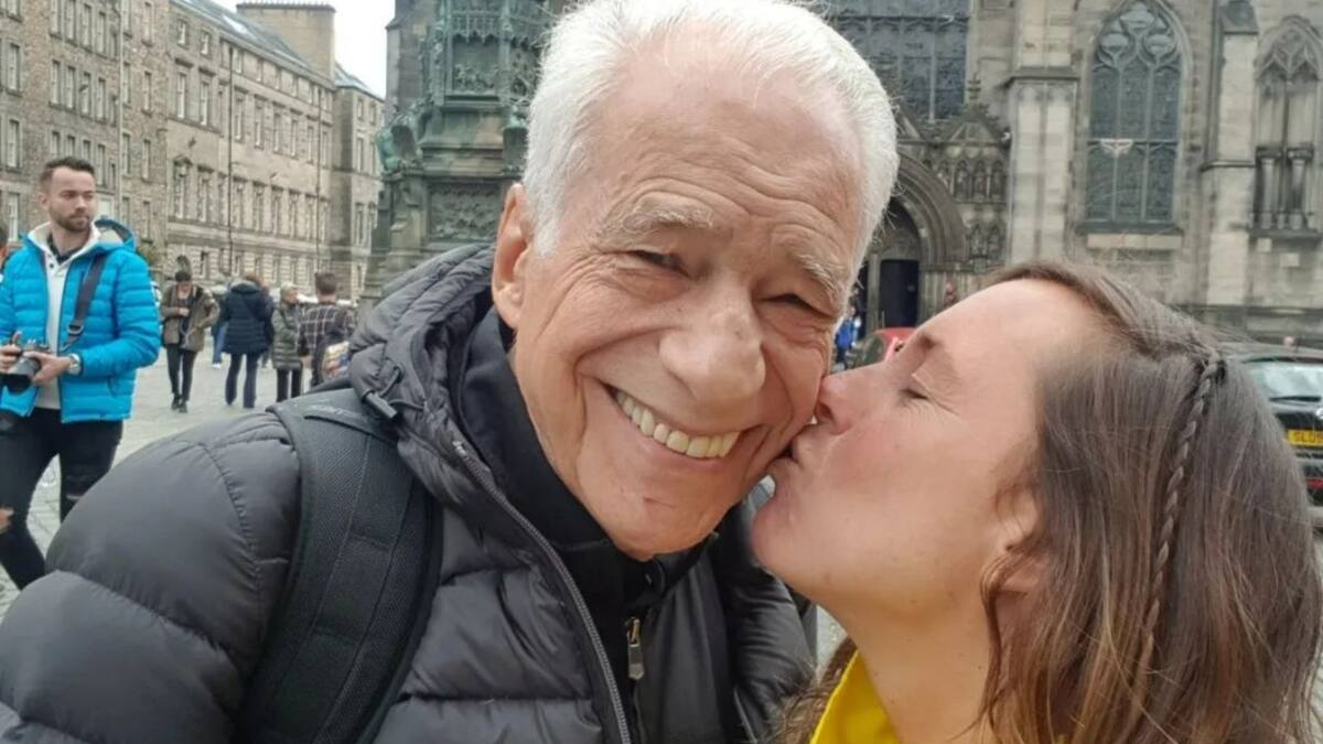 Alberto Cormillot junto a su esposa. Foto: Instagram.