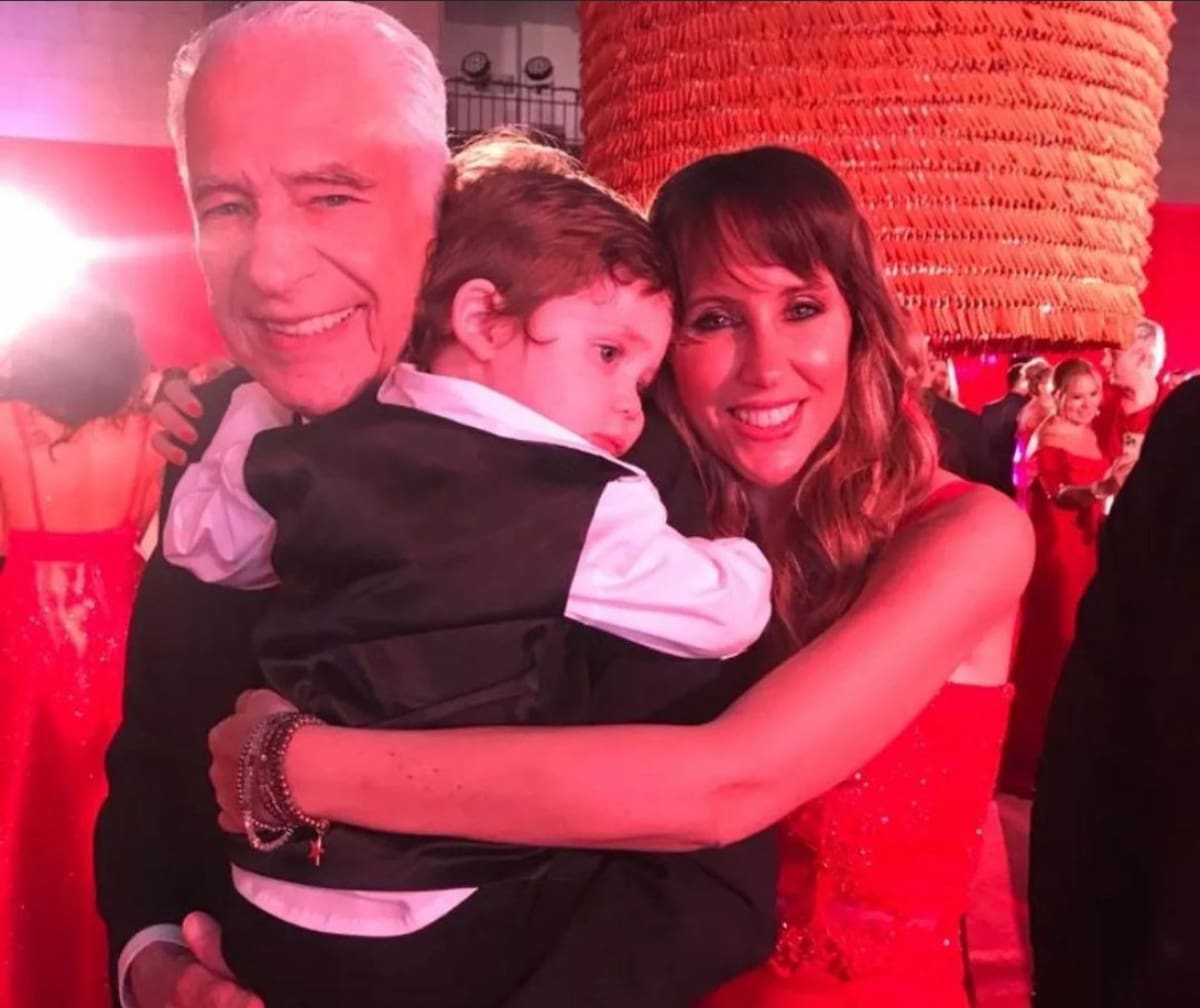 Alberto Cormillot y Estefanía Pasquini. Foto: @Estefi_pasquini