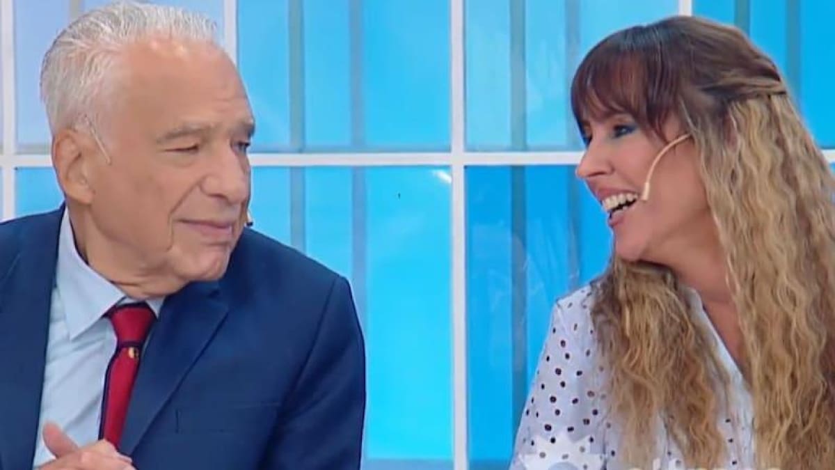 Alberto Cormillot y Estefanía Pasquini. Foto: X