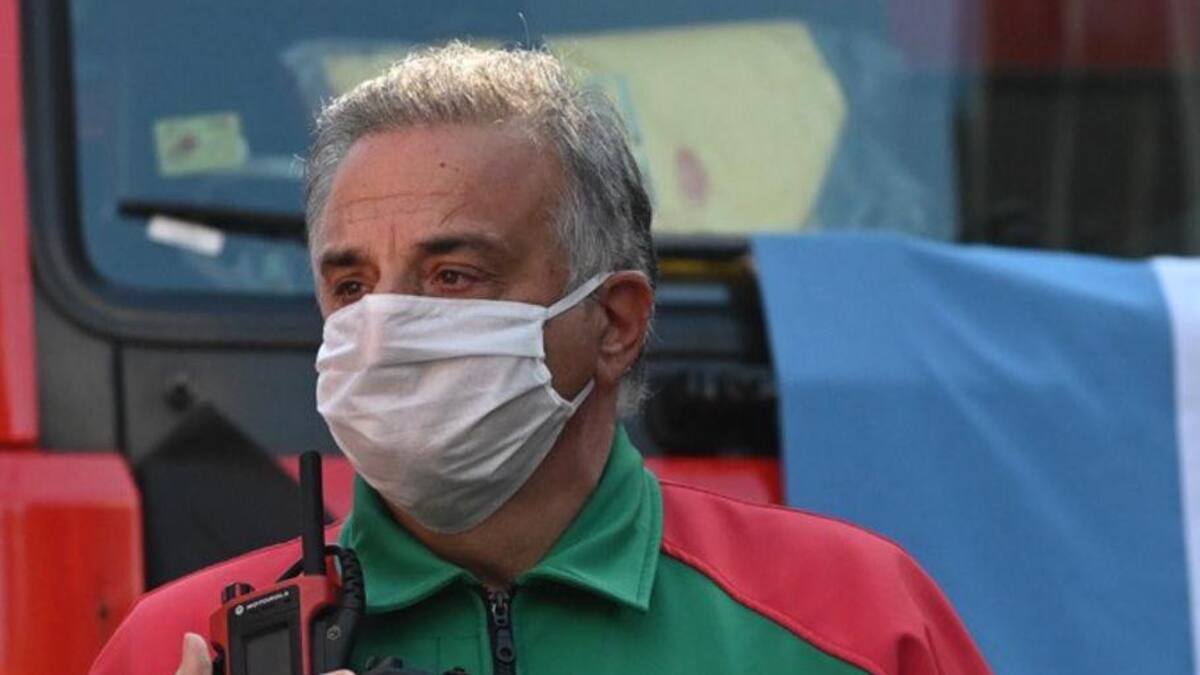 Alberto Crescenti, titular del SAME, NA