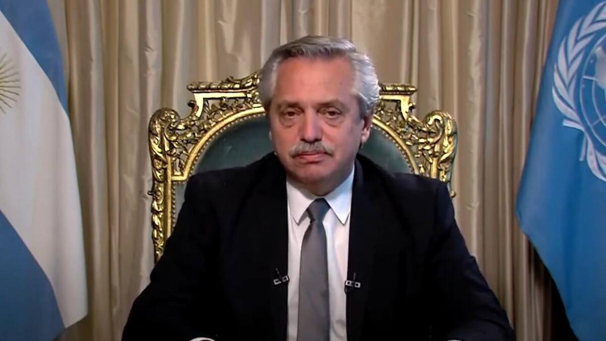 Alberto Fernández ante la ONU