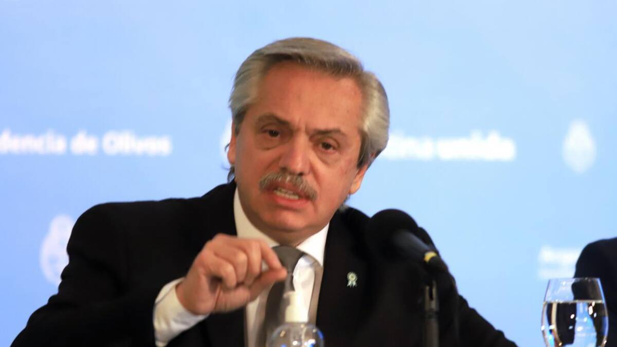 Alberto Fernández, anuncio extensión de cuarentena, NA