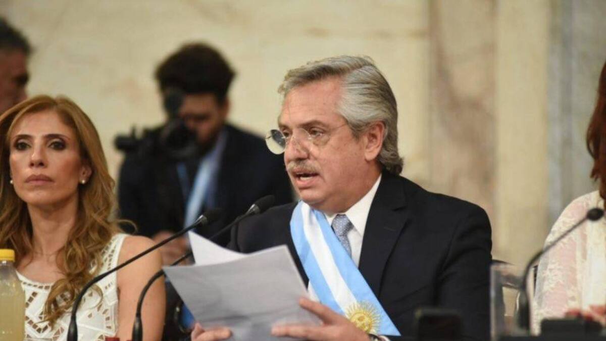 Alberto Fernández en el Congreso, NA