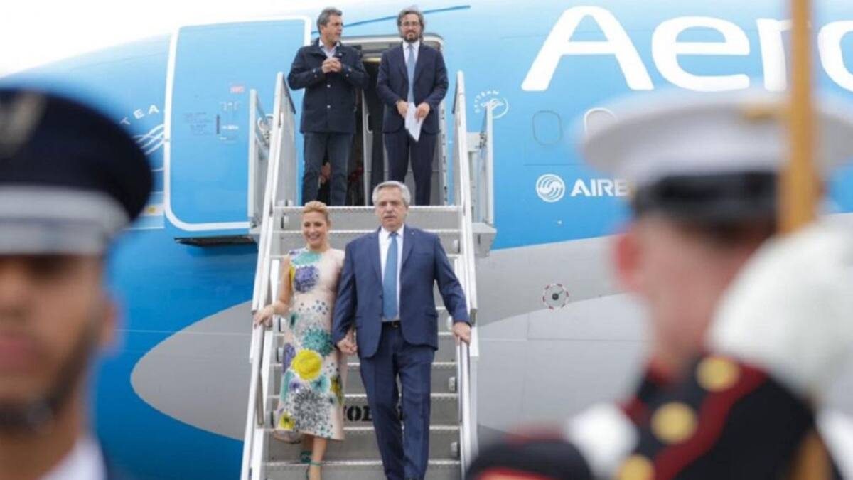 Alberto Fernández en Estados Unidos, NA