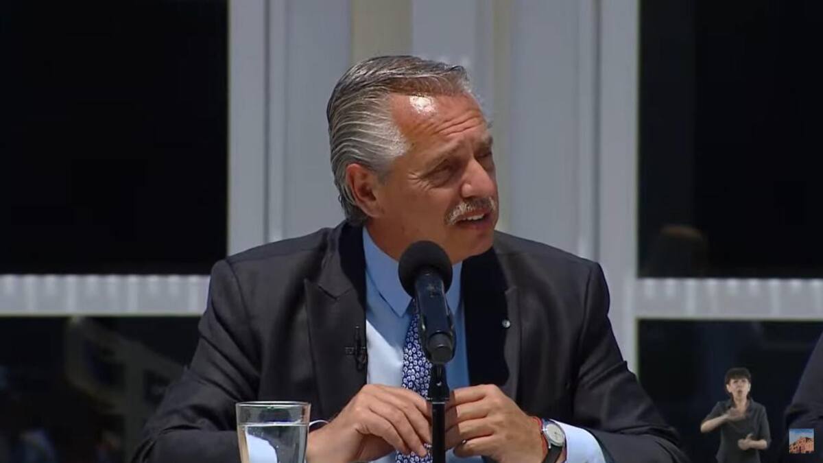 Alberto Fernández aseguró que su Gobierno "no fue el que endeudó al país"