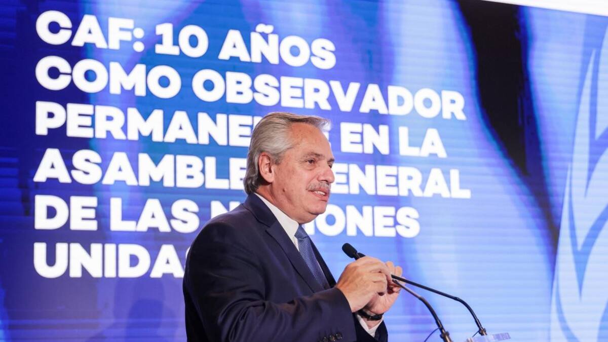 Alberto Fernández, Gobierno, Banco de Desarrollo de América Latina, NA