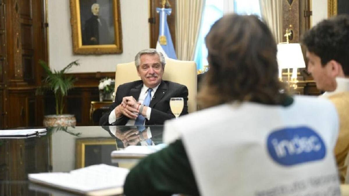 Alberto Fernández, INDEC, Censo 2022, NA