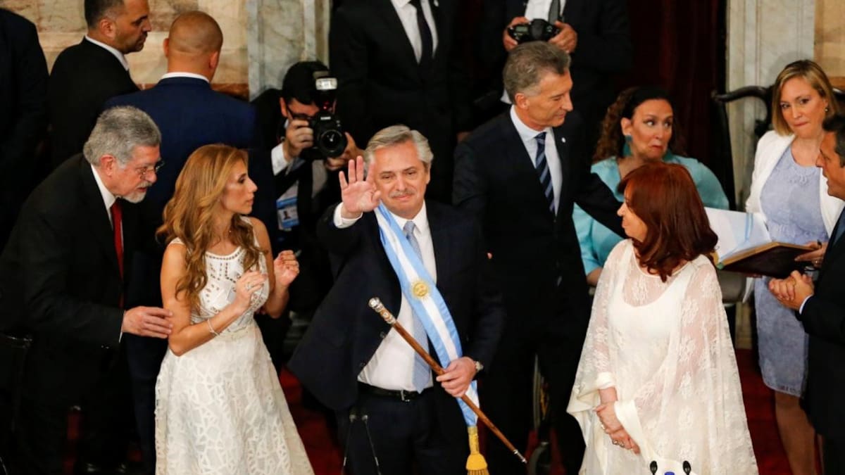 Alberto Fernández, jura como presidente, REUTERS