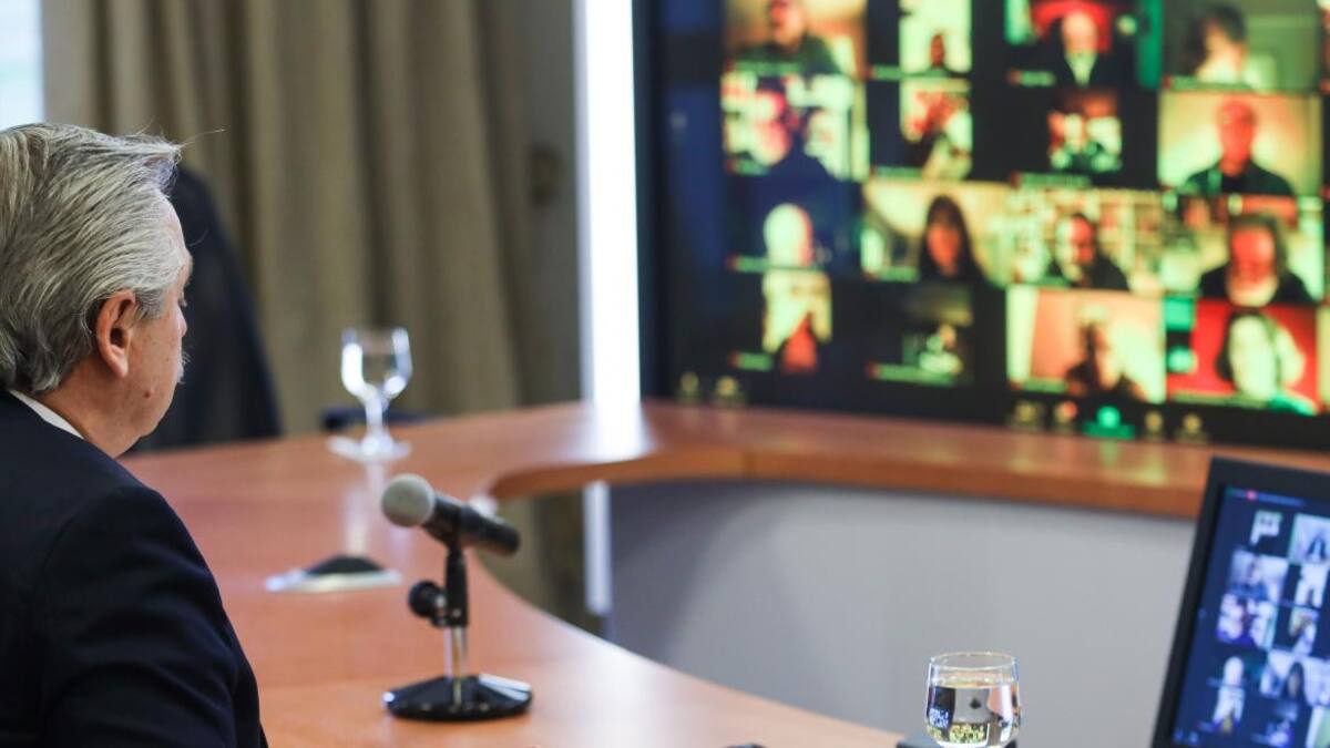 Alberto Fernández, plenario de la CTA, NA