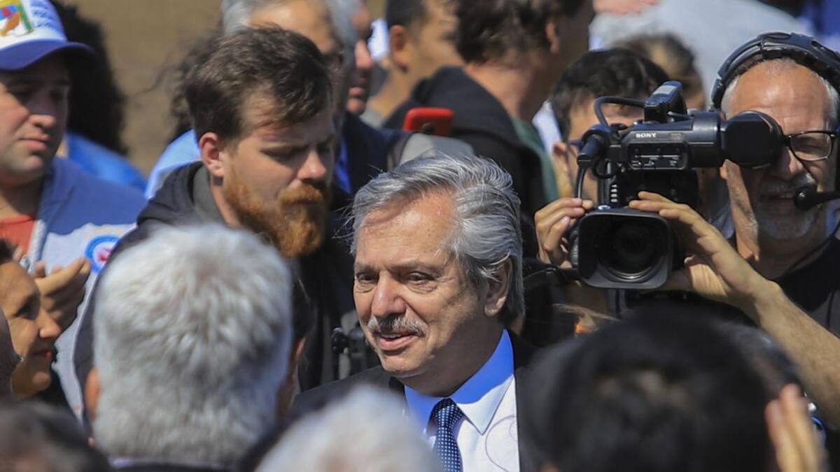 Alberto Fernández, presentación de "Argentina sin hambre", Agencia NA