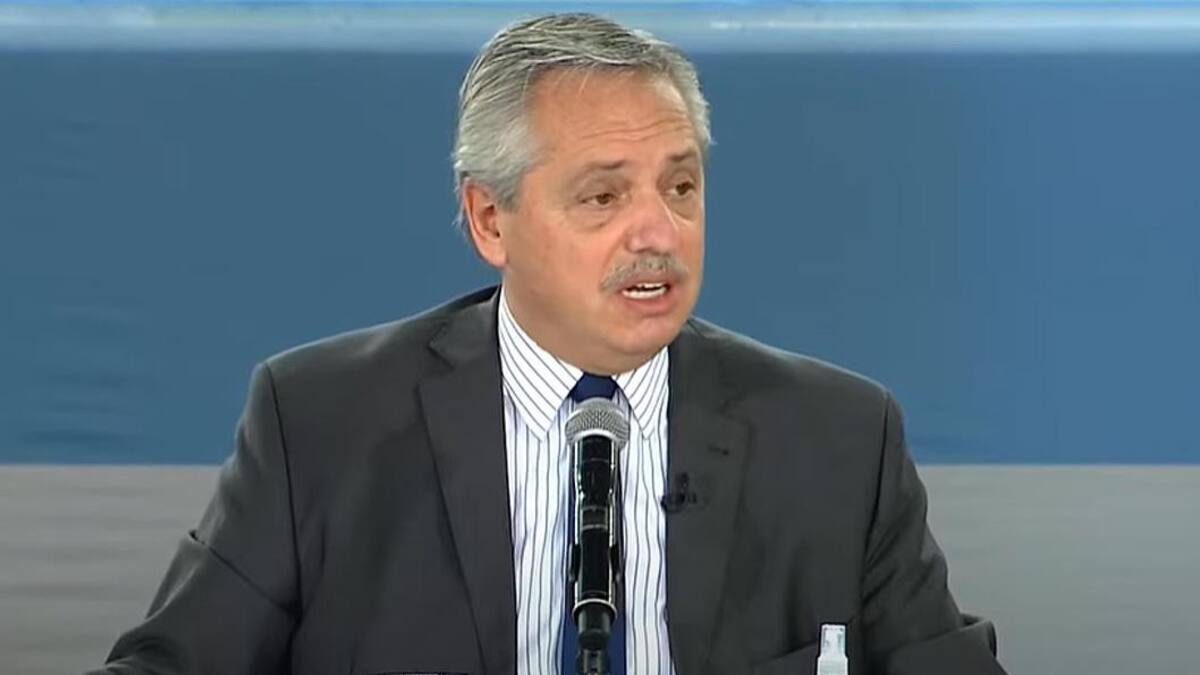 Alberto Fernández, presidente de Argentina, conferencia