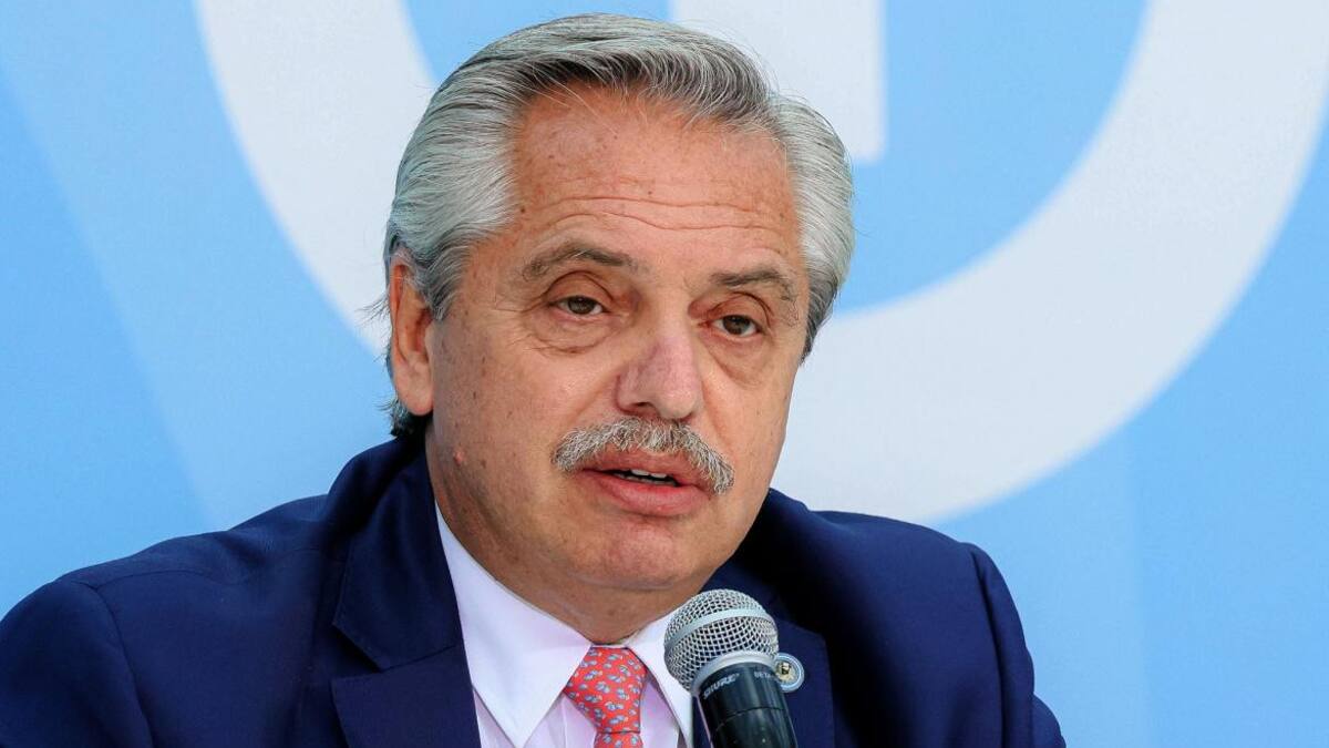 Alberto Fernández, presidente de Argentina, conferencia, NA