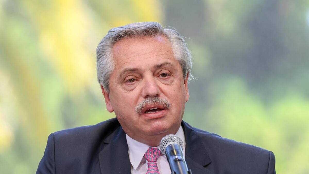 Alberto Fernández, presidente de Argentina, conferencia, NA