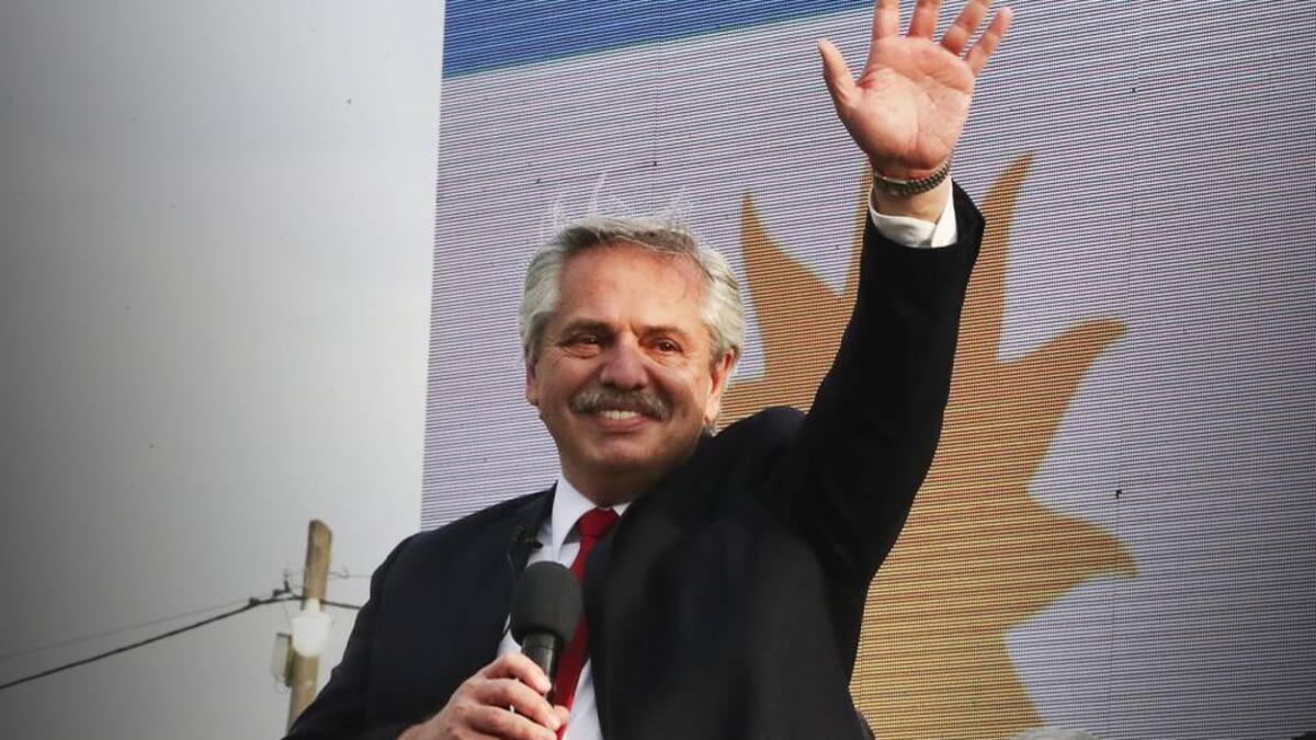 Alberto Fernández, presidente de Argentina, conferencia, NA