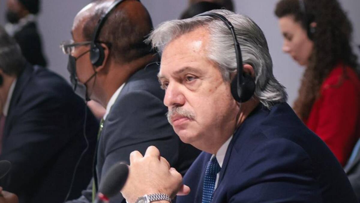 Alberto Fernández, presidente de Argentina, COP26, Foto Presidencia