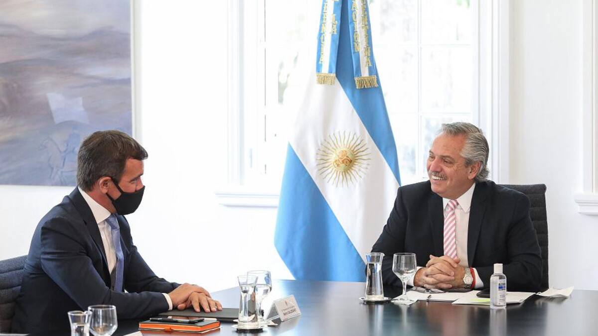 Alberto Fernández, presidente de Argentina, directivos de Ford, Foto NA
