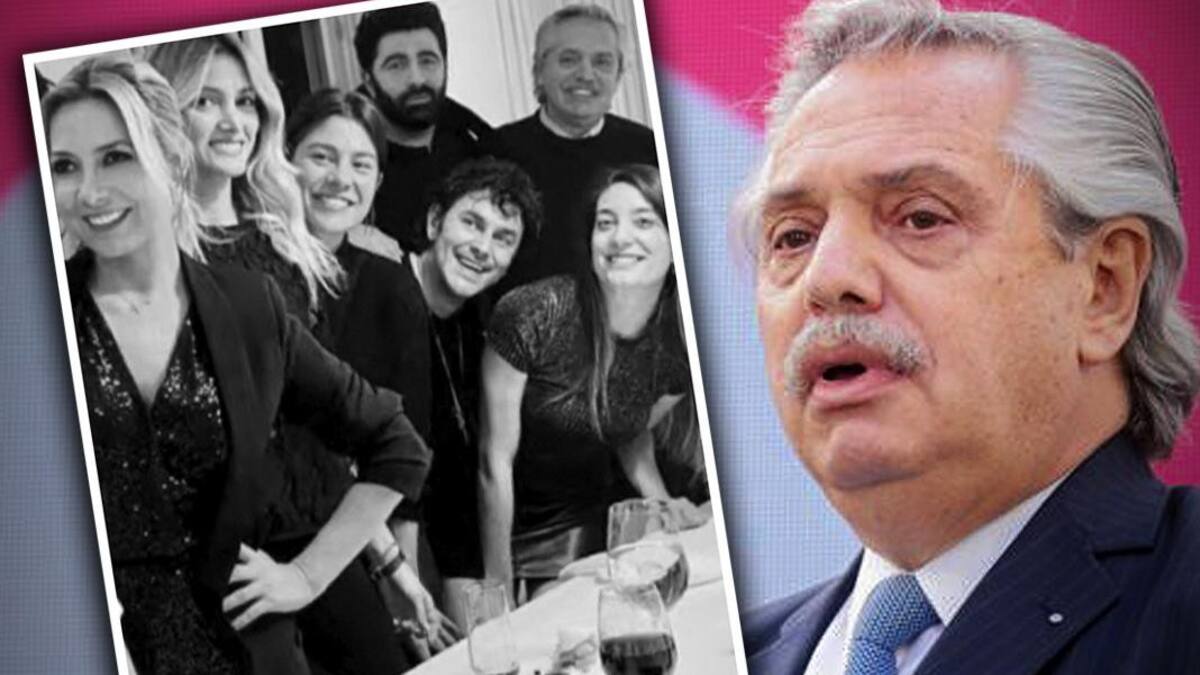 Alberto Fernández, presidente de Argentina, fiesta en Quinta de Olivos