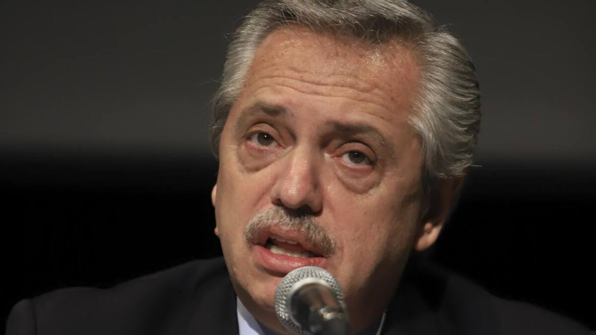 Alberto Fernández, presidente electo, NA