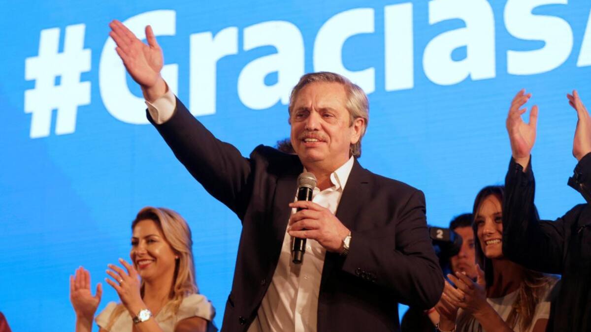 Alberto Fernández, presidente electo, REUTERS