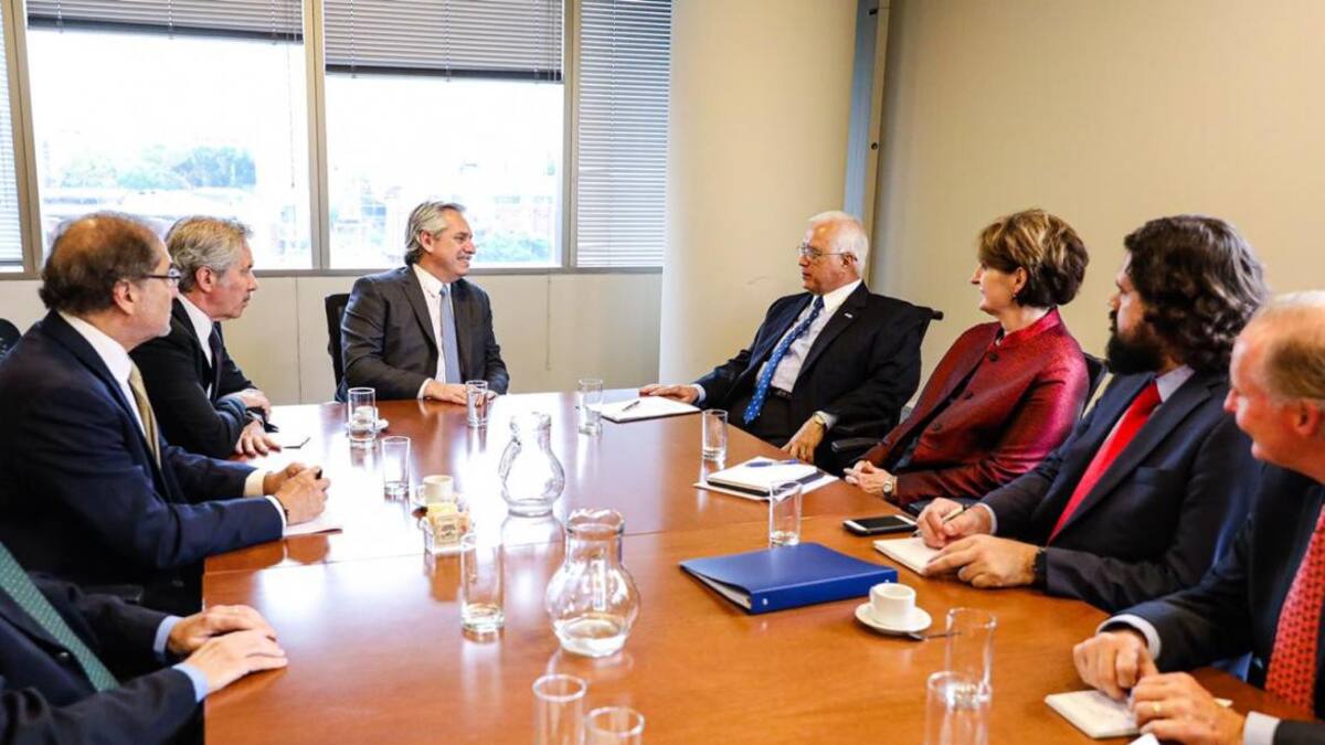 Alberto Fernández recibió al embajador de Estados Unidos, Edward Prado