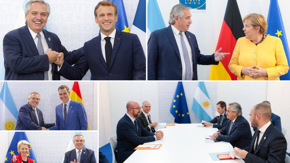 Alberto Fernández, reuniones en G20, Fotos: Presidencia