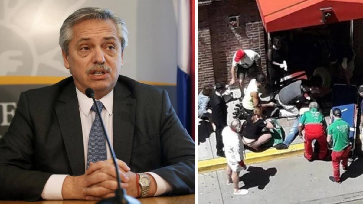 Alberto Fernández sobre ataque de motochorros en el Faena