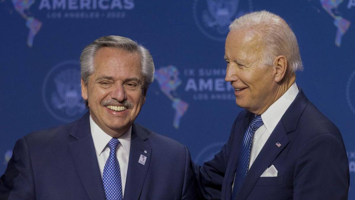 Alberto Fernández y Joe Biden, Argentina y Estados Unidos, presidentes, NA