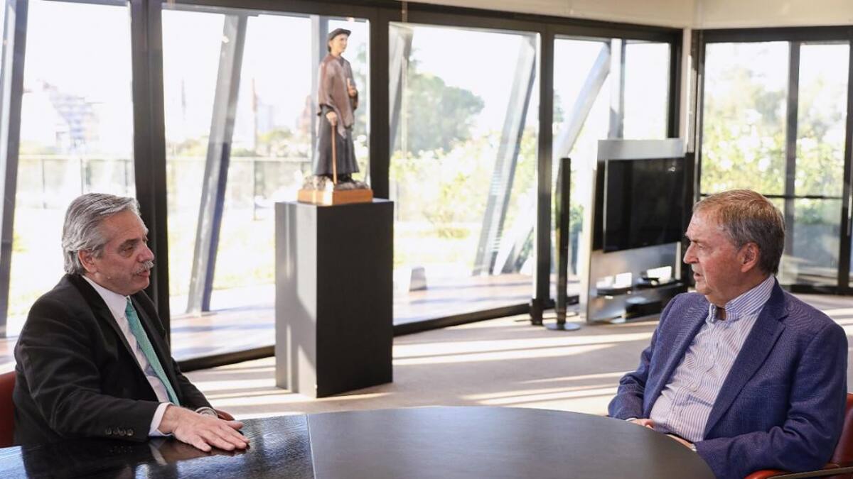 Alberto Fernández y Juan Schiaretti, Elecciones 2019, NA