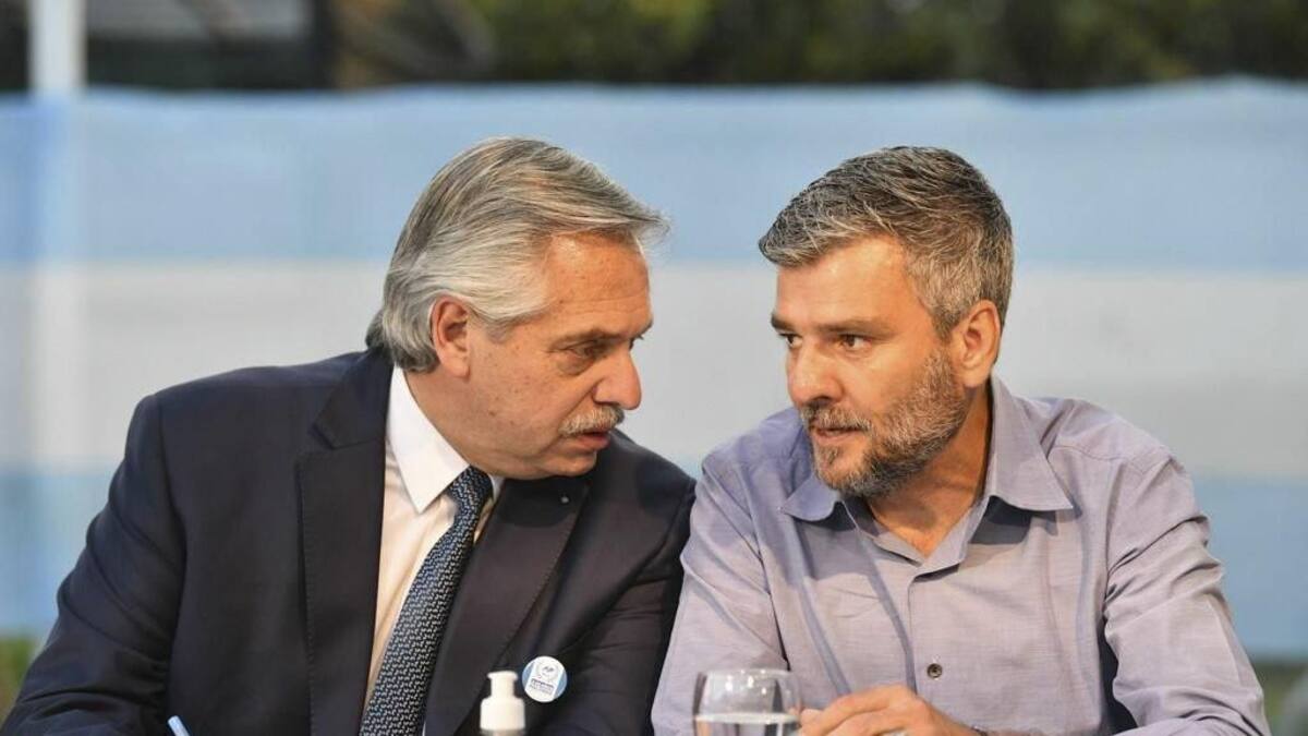 Alberto Fernández y Juan Zabaleta, NA
