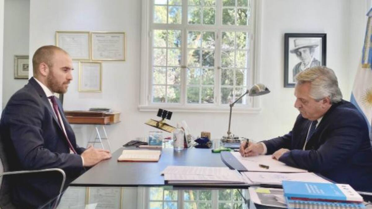 Alberto Fernández y Martín Guzmán