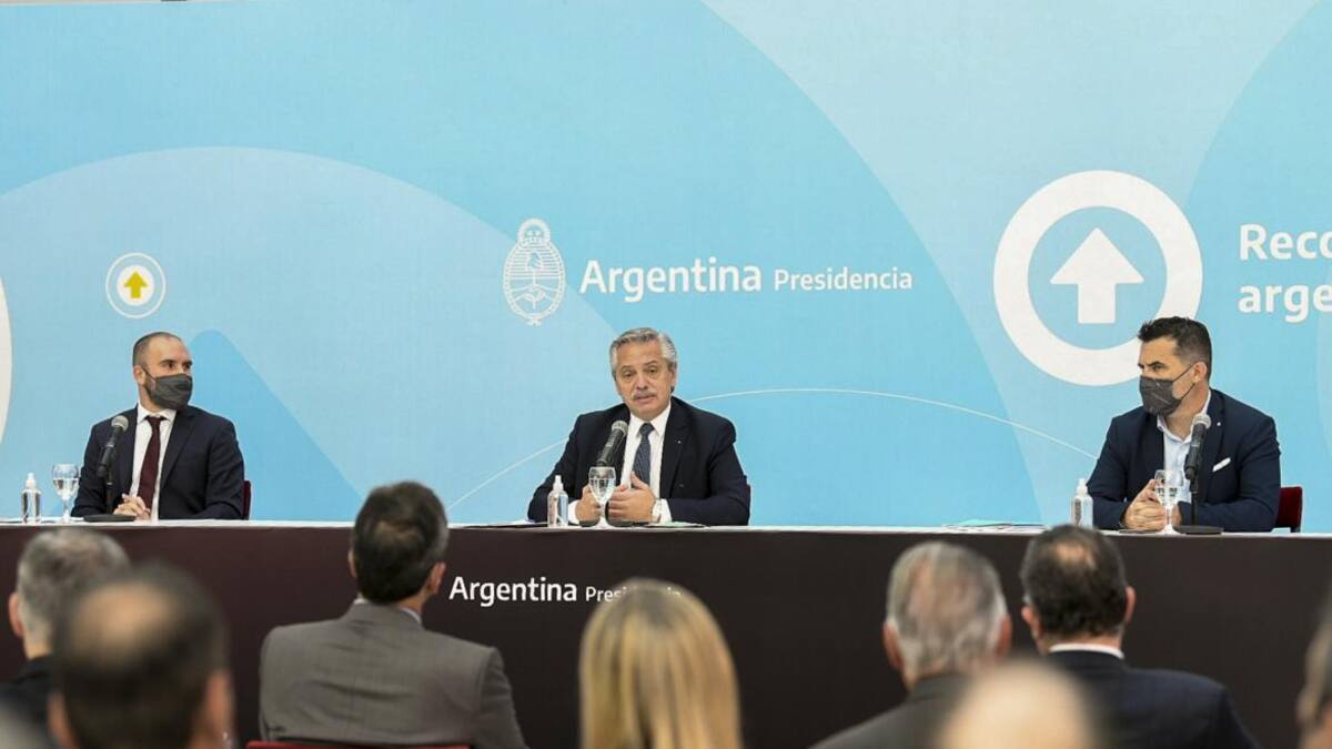 Alberto Fernández y Martín Guzmán, NA