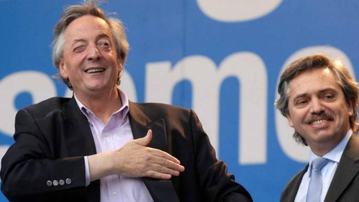 Alberto Fernández y Néstor Kirchner, AGENCIA NA
