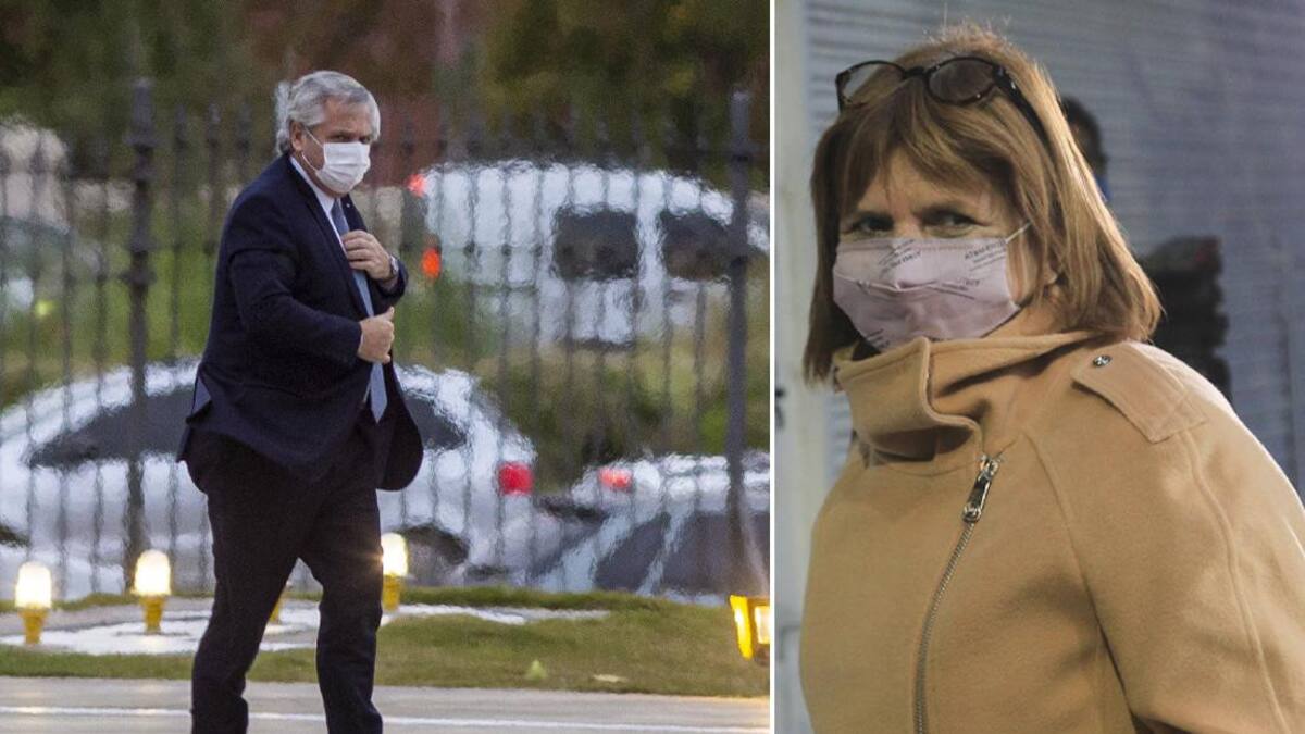 Alberto Fernández y Patricia Bullrich, NA