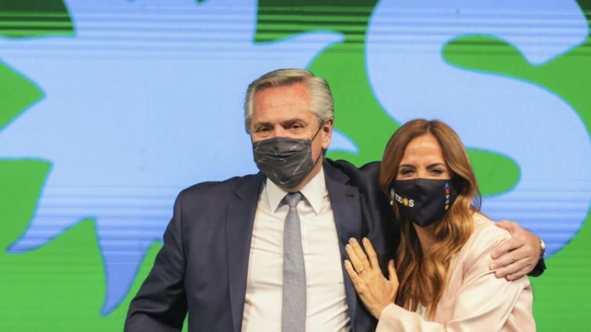 Alberto Fernández y Victoria Tolosa Paz, NA