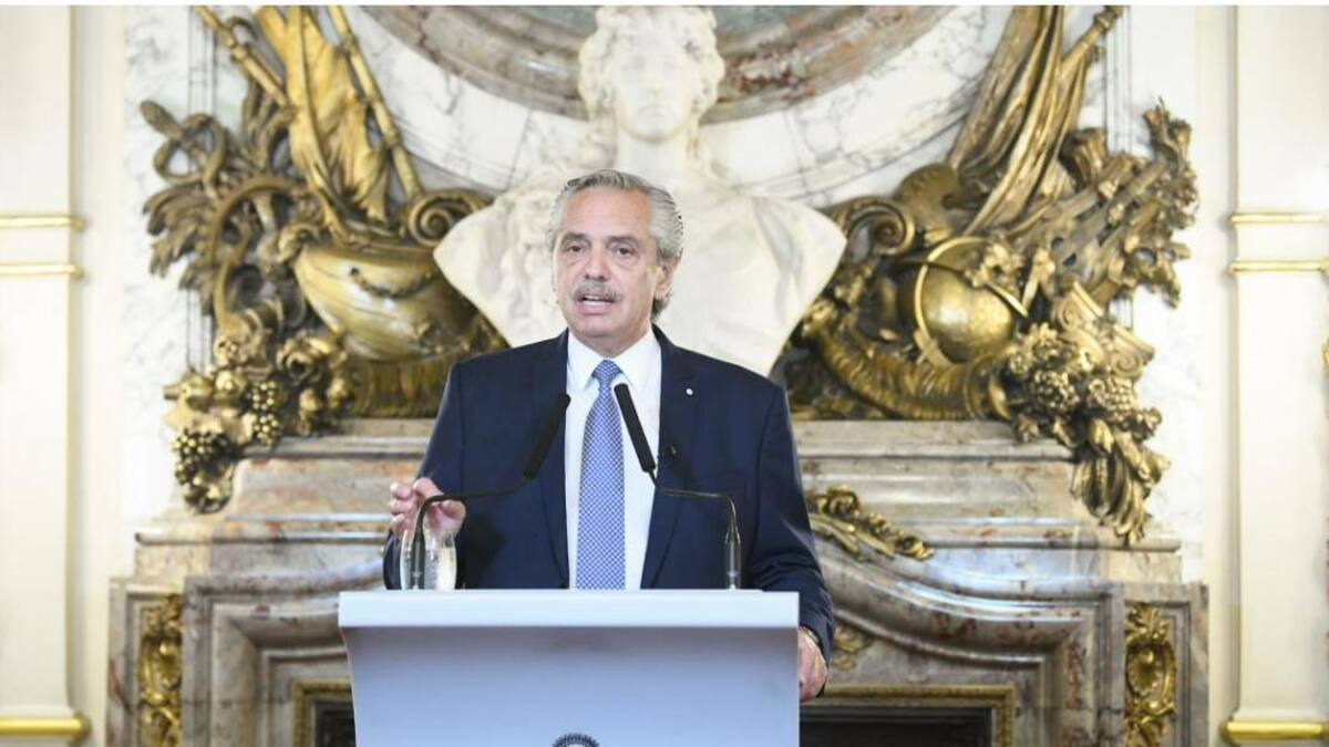 Alberto Fernández: "No estoy pensando en la reelección"