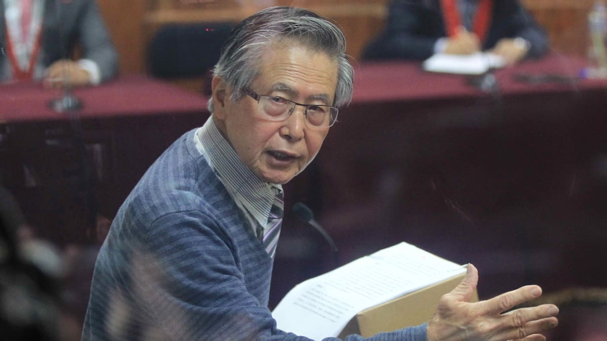 Alberto Fujimori, expresidente de Perú. Foto: EFE
