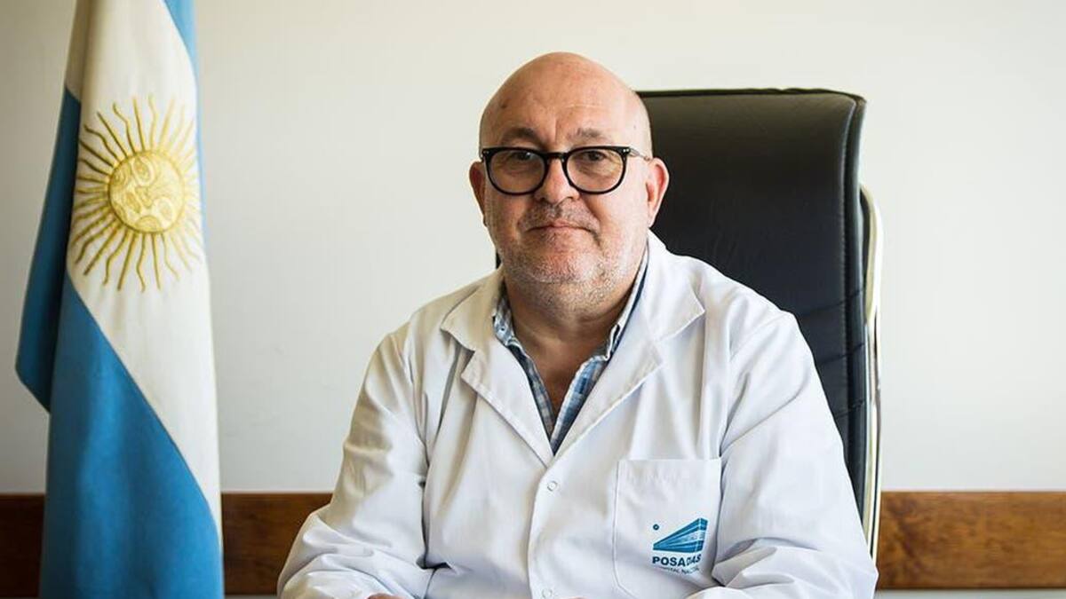 Alberto Maceira, director del Hospital Posadas
