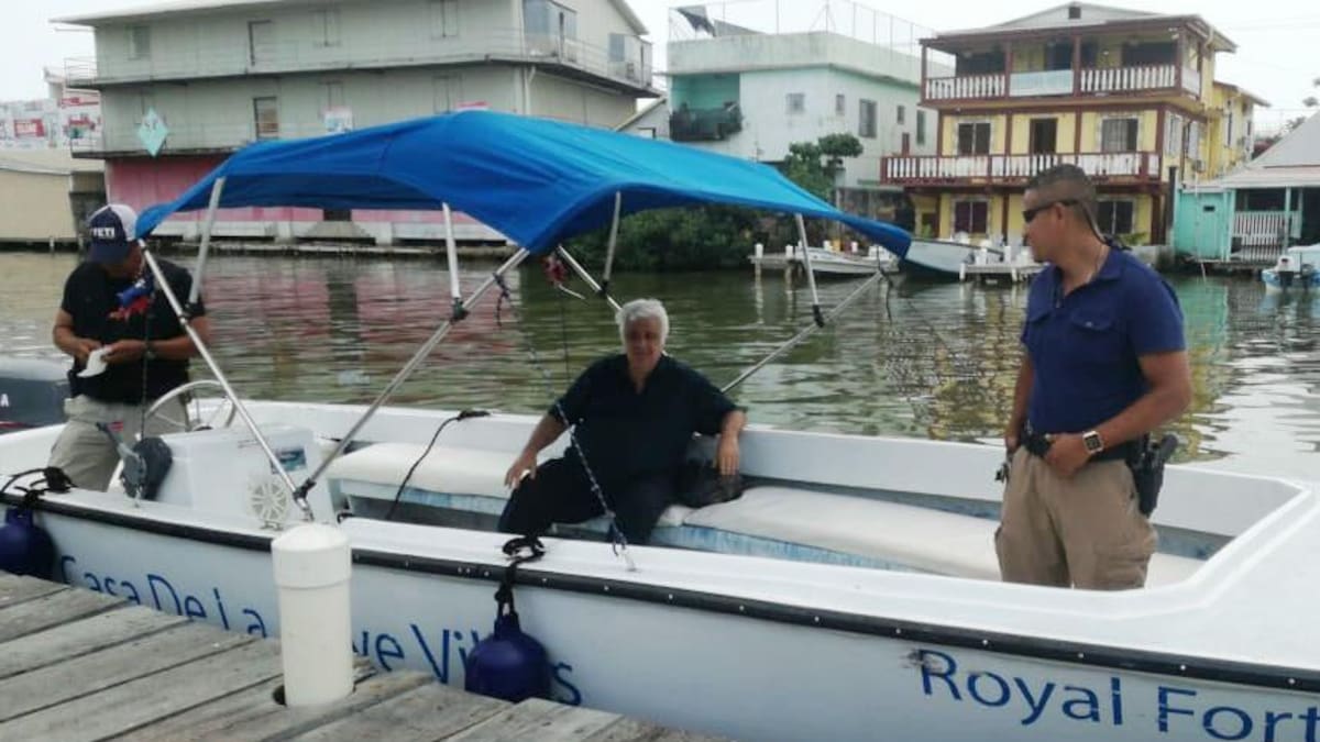 Alberto Samid en Belice, carnicerías, carne
