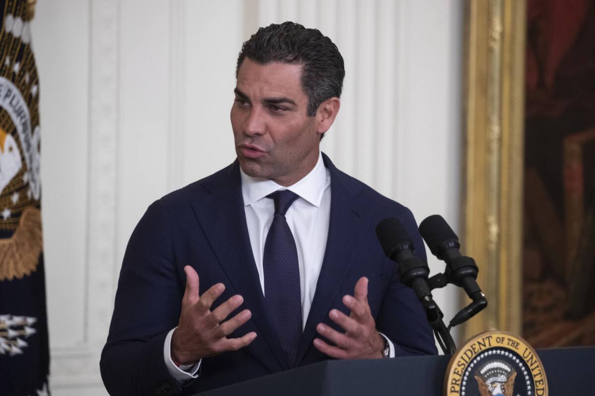 Alcalde de Maimi se convierte en el primer hispano en enrtar en la carrera presidencial. Foto: EFE