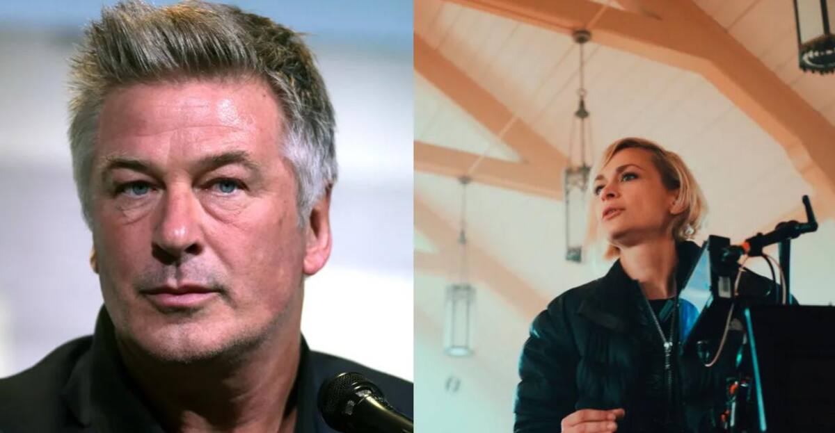 Alec Baldwin y Halyna Hutchins