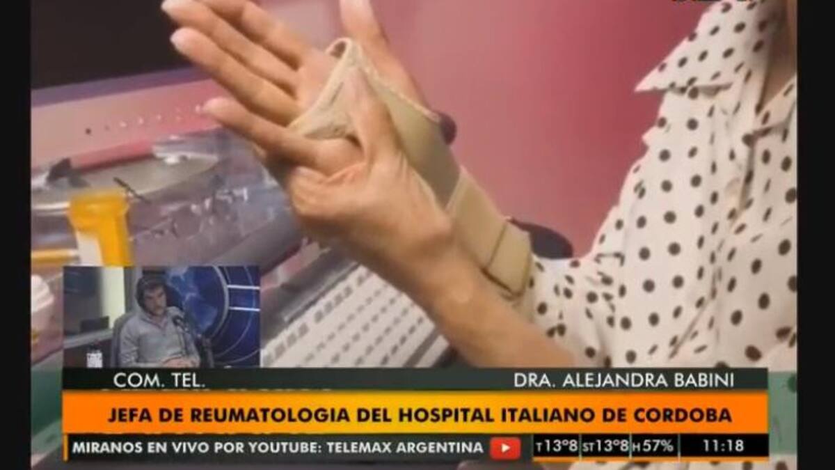 Alejandra Babini con Paulino Rodriguez sobre la Artritis Reumatoidea (Radio Latina)