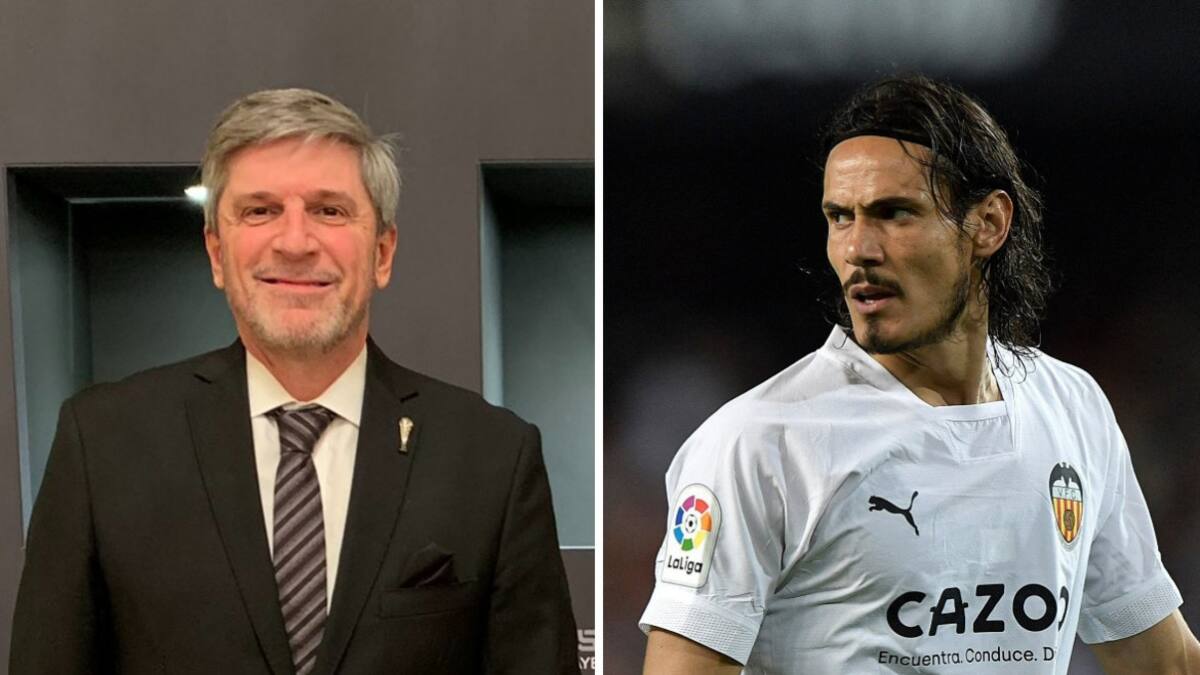 Alejandro Balbi confesó que no quiere enfrentarse a Cavani en la Copa Libertadores. Foto: NA.