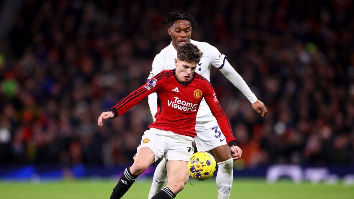 Alejandro Garnacho; Manchester United. Foto: Reuters.