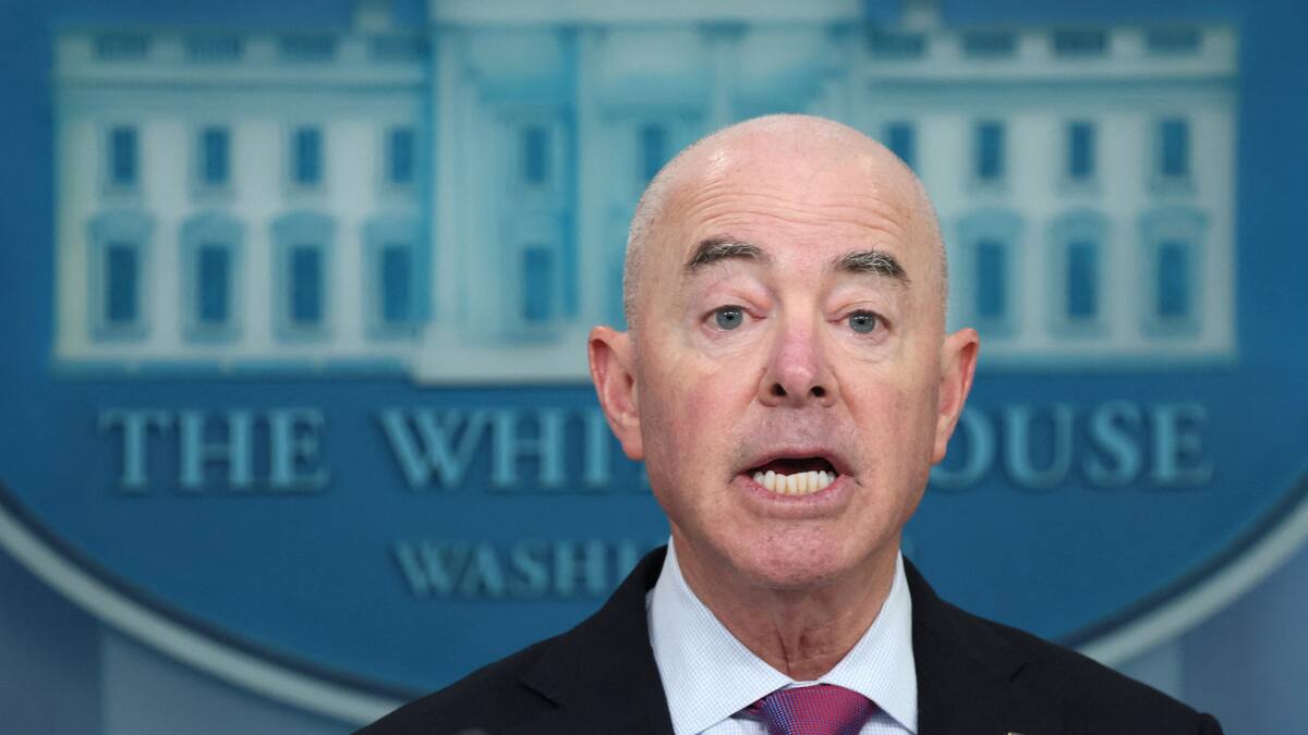 Alejandro Mayorkas, secretario de Seguridad Nacional de Estados Unidos. Foto: REUTERS.