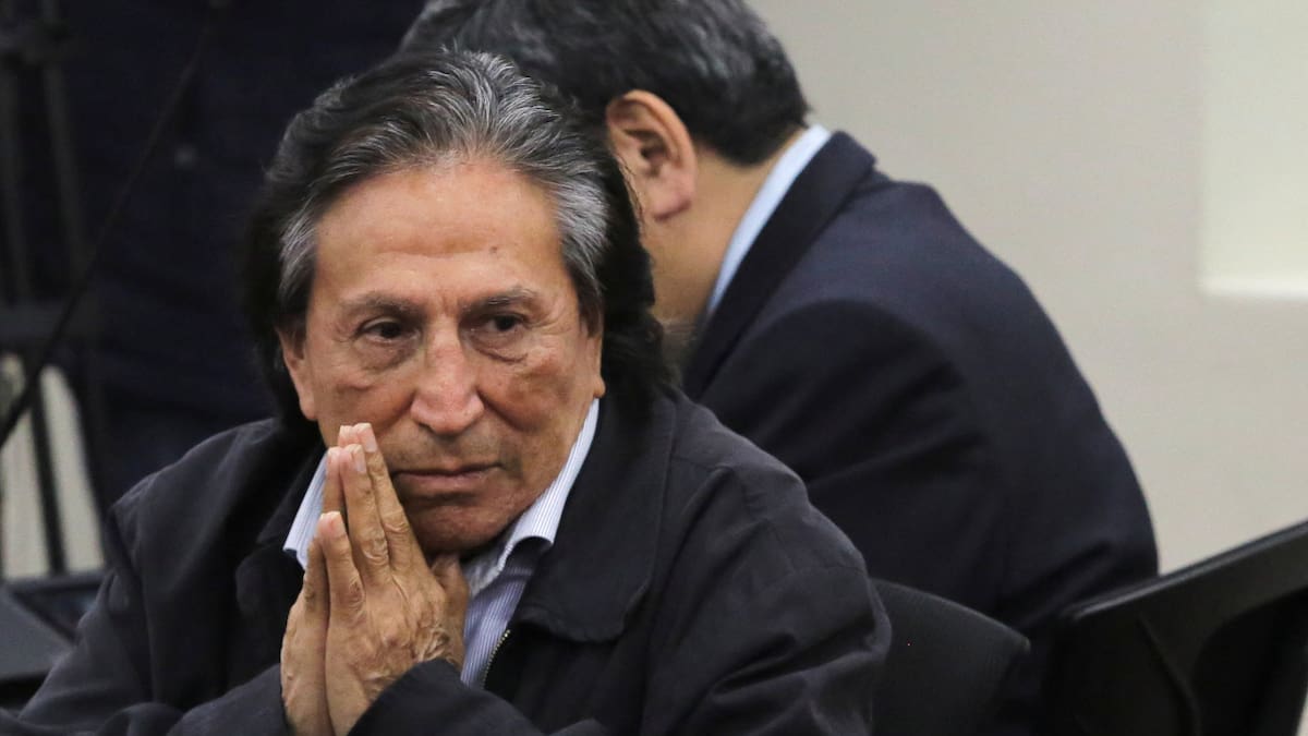 Alejandro Toledo, expresidente de Perú. Foto: Reuters.