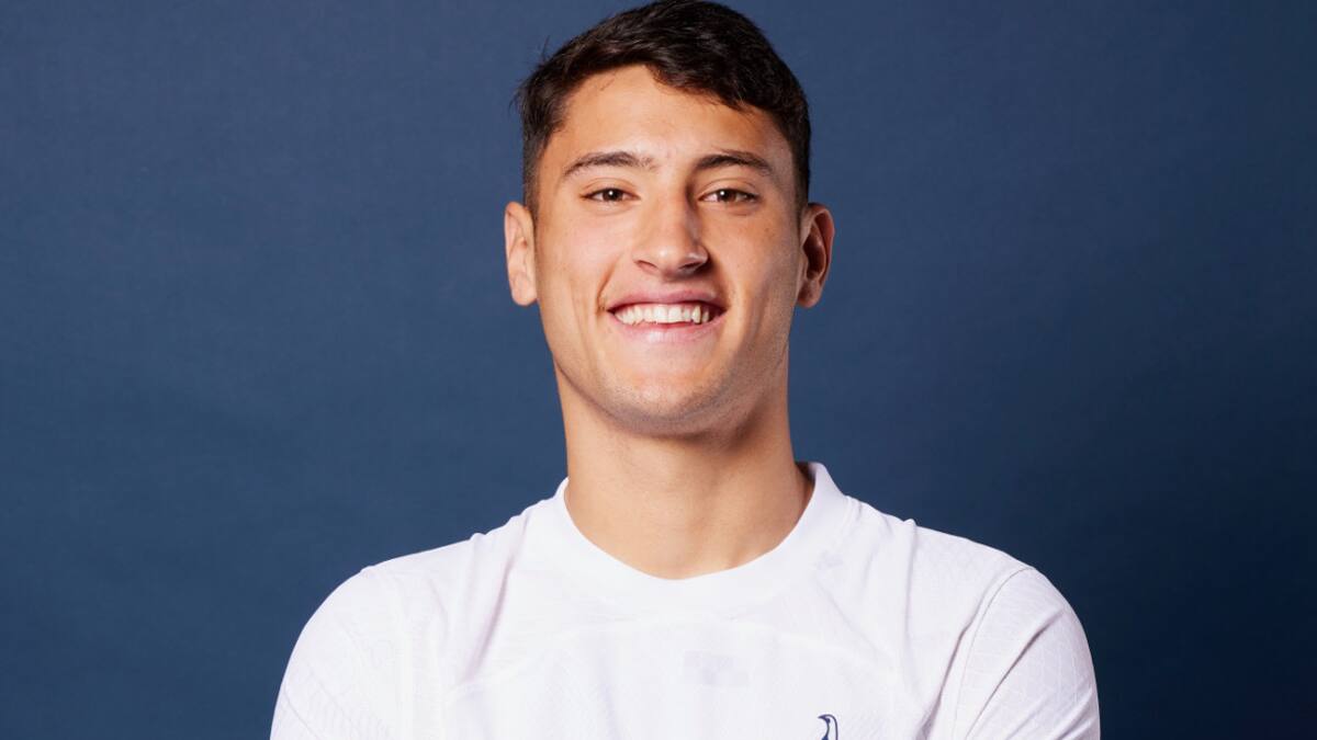 Alejo Véliz, Tottenham. Foto: Twitter @SpursOfficial