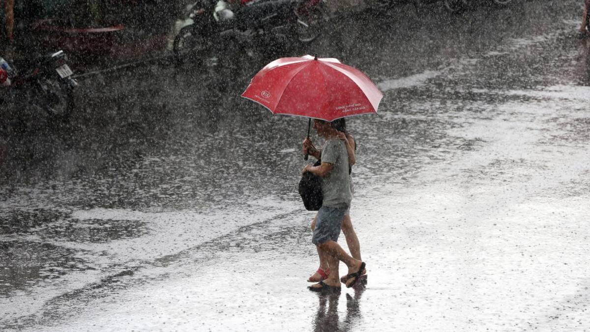 Alerta amarilla por lluvias. Foto: Reuters