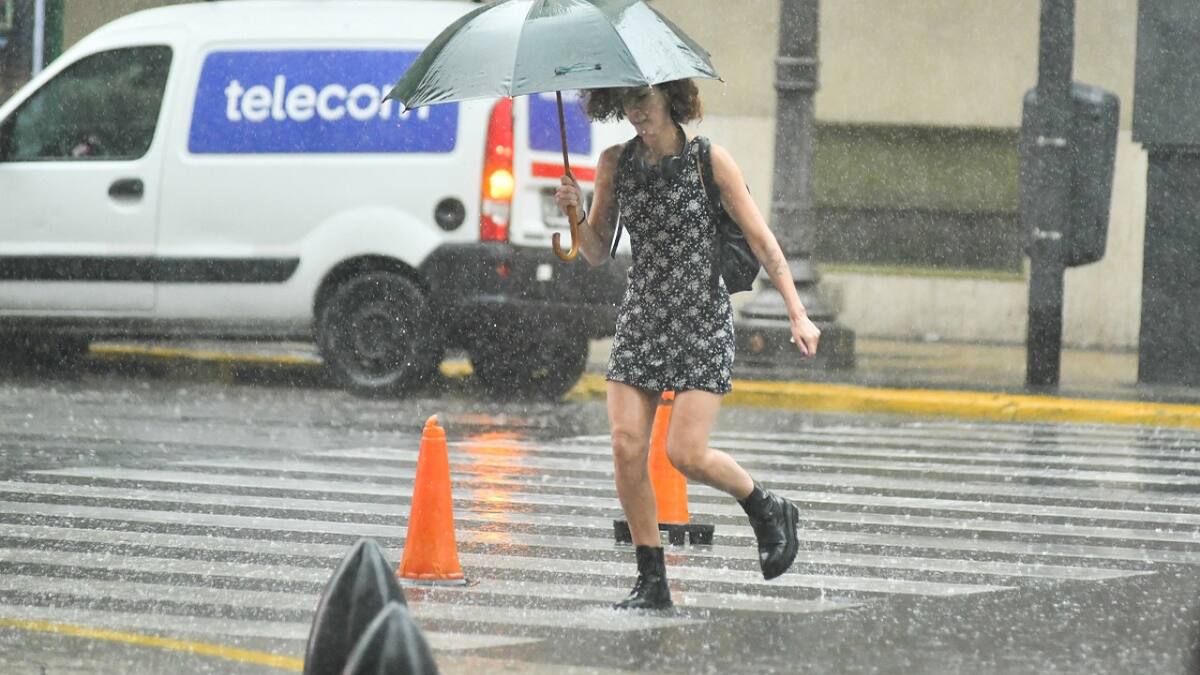 Alerta amarilla; tormentas y ráfagas. Foto: NA.