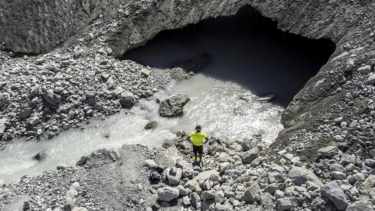 Alerta por derretimiento de glaciares. Foto: Reuters.